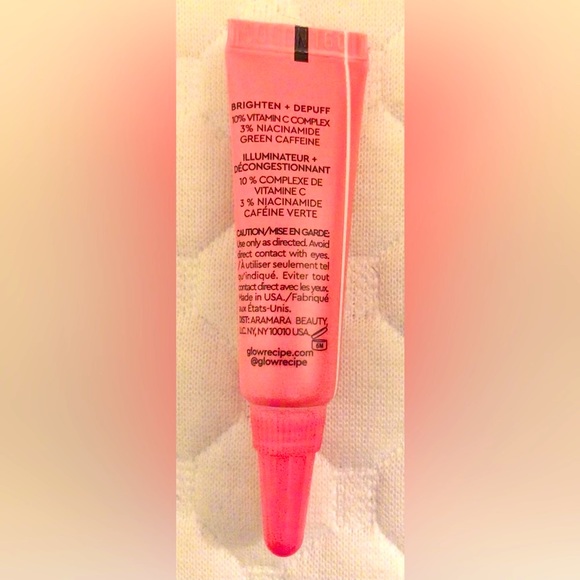 Glow Recipe Guava Vitamin C Bright-Eye Gel Cream. Mini, Contour, Firm, Flex NWOT - Picture 5 of 5